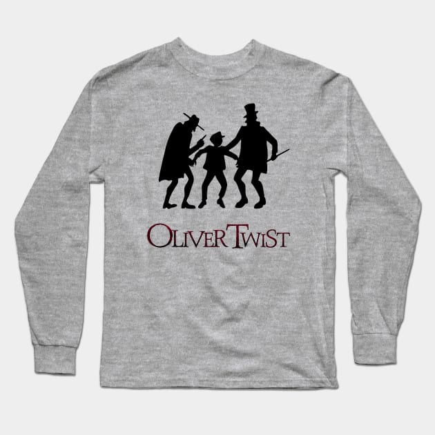 Vintage 1838 Oliver Twitt Long Sleeve T-Shirt by Armangedonart